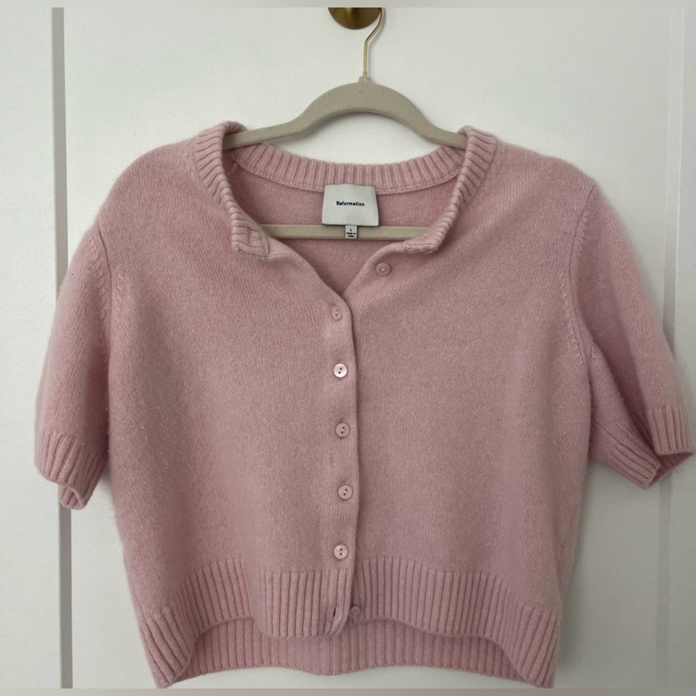 Reformation Maude Cashmere Cardigan - Picture 5 of 7